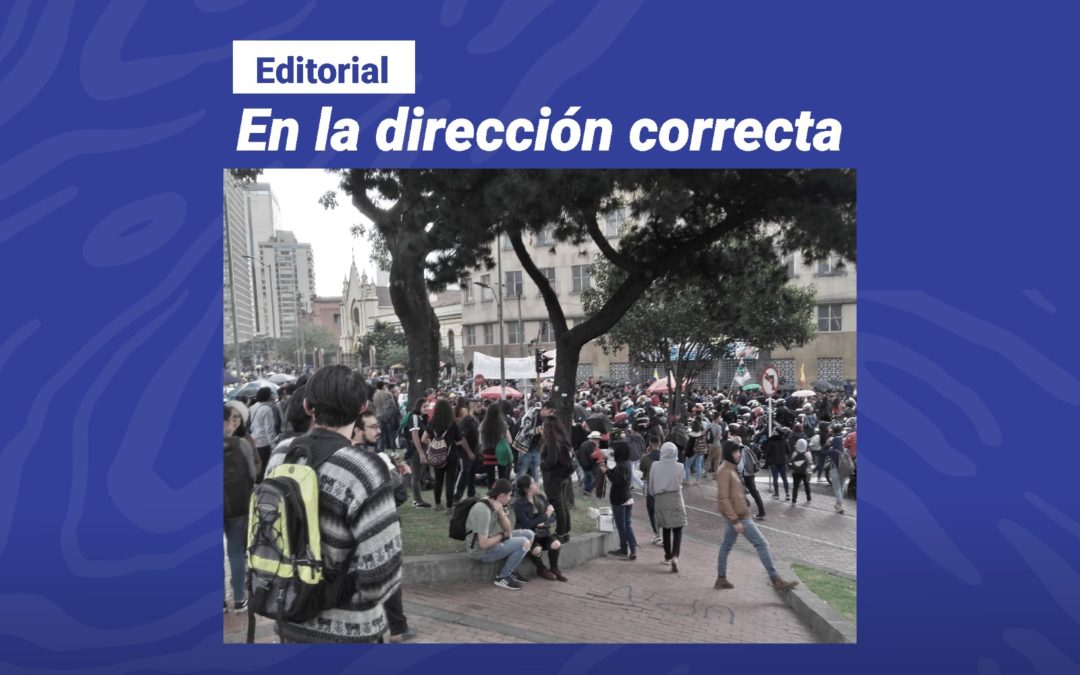 En la dirección correcta