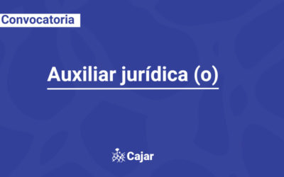 Convocatoria auxiliar jurídica (o) para el Eje de Defensa del Territorio y Lucha Contra la Crisis Climática