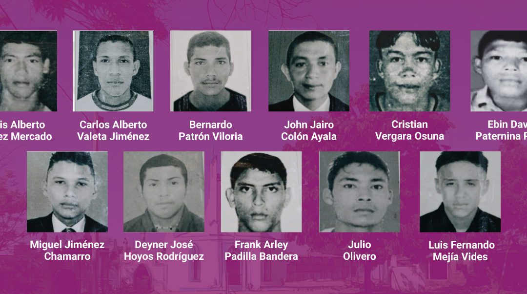 18 años buscando verdad sobre ejecuciones extrajudiciales de 11 jóvenes en Toluviejo para presentarlos ilegítimamente como bajas en combate