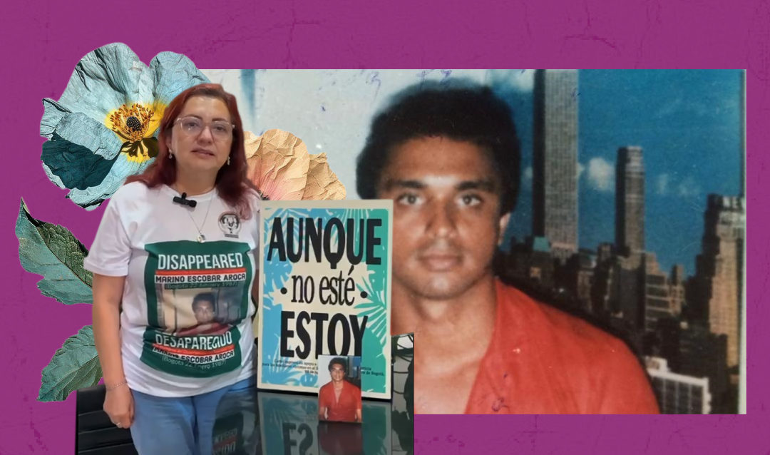 Elizabeth Santander, esposa de Marino Escobar Aroca y mujer buscadora, pidió al presidente Gustavo Petro desclasificar archivos de inteligencia que permitirían encontrar al padre de su hija