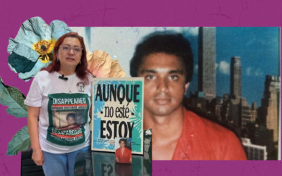 Elizabeth Santander, esposa de Marino Escobar Aroca y mujer buscadora, pidió al presidente Gustavo Petro desclasificar archivos de inteligencia que permitirían encontrar al padre de su hija