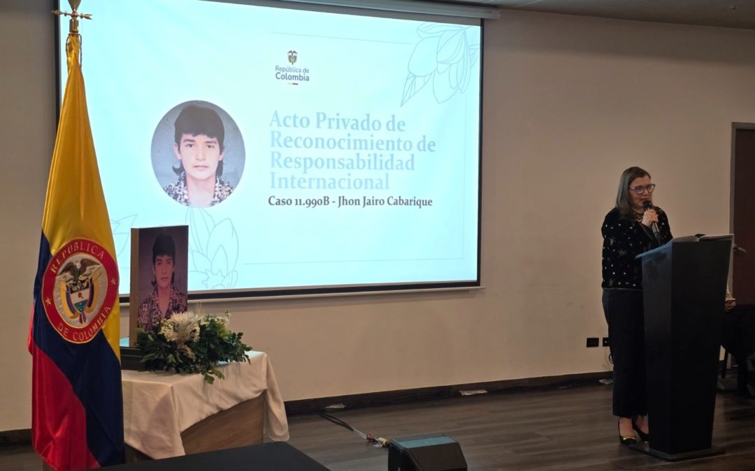 El Estado colombiano reconoció su responsabilidad y pidió perdón por la ejecución extrajudicial de un joven en Arauca en 1997