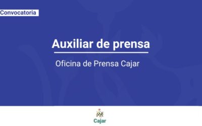 Convocatoria: auxiliar de Oficina de Prensa (Estudiante)