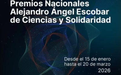 Convocatoria abierta: Premios Nacionales Alejandro Ángel Escobar de Ciencias y Solidaridad